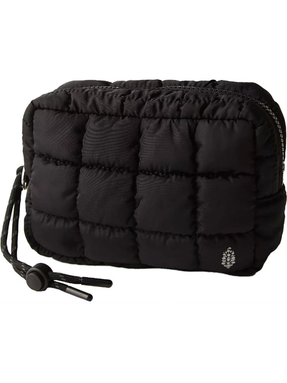 FP Movement by Free People Black Quilted Pouch